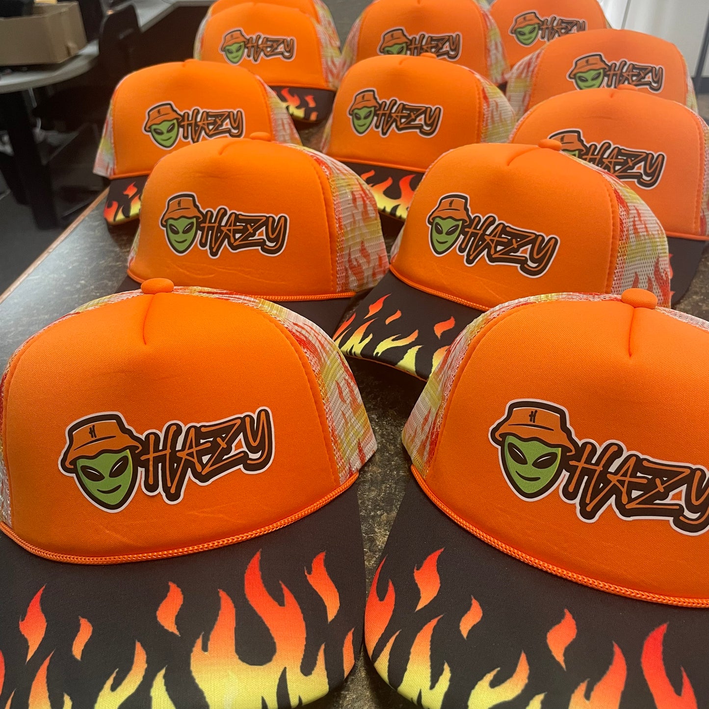 HAZY BLAZE TRUCKER HAT