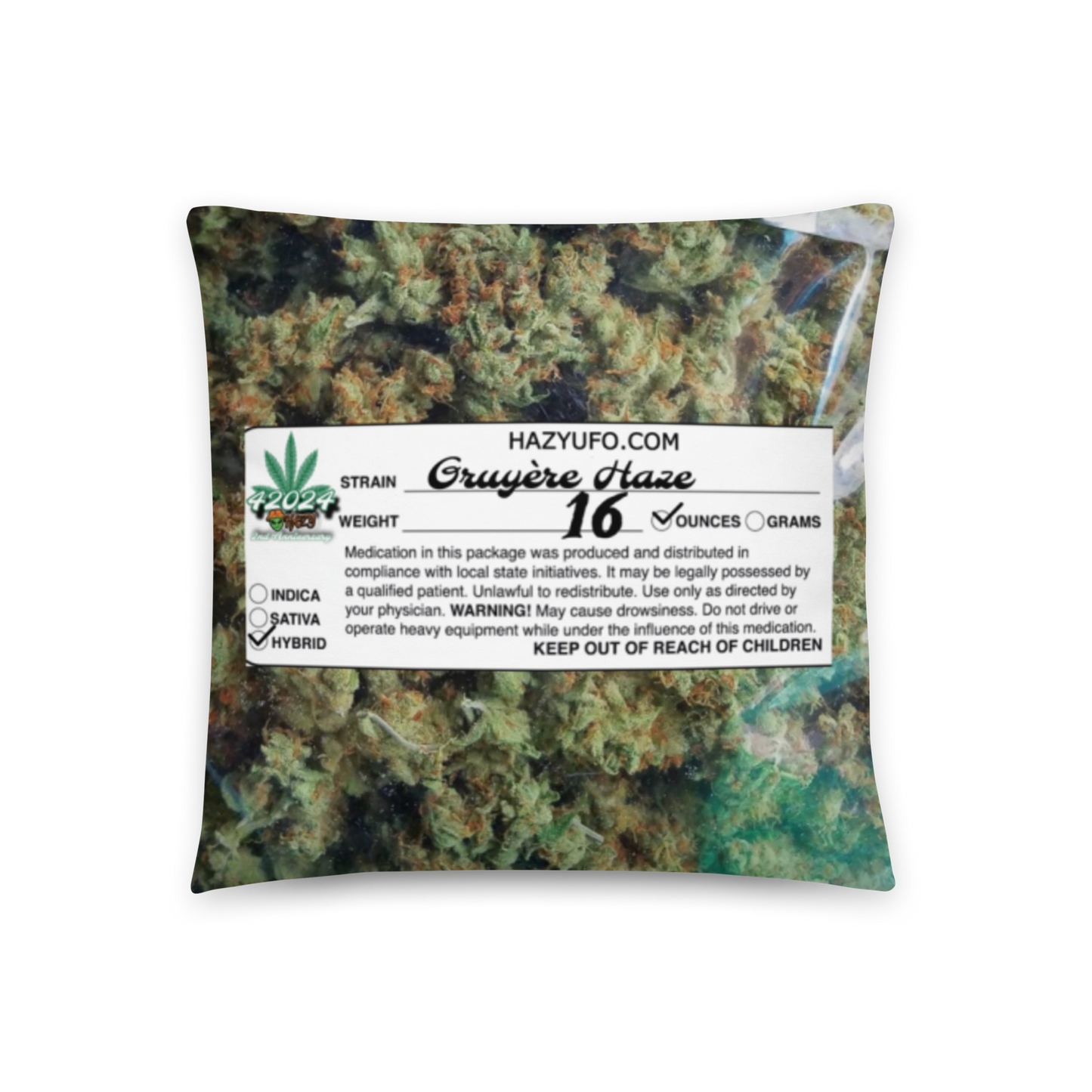 WHOLE POUND PILLOW (HAZY GRUYERE)